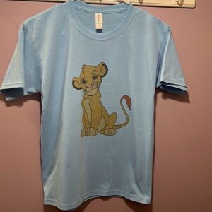 Disney Youth Large Tee / Shirt / T-Shirt - Large - Lion King - Simba - Animal